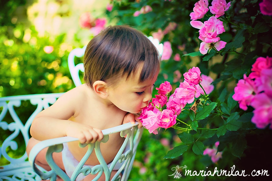 Stop and smell the flowers