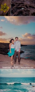 maui sunset engagement