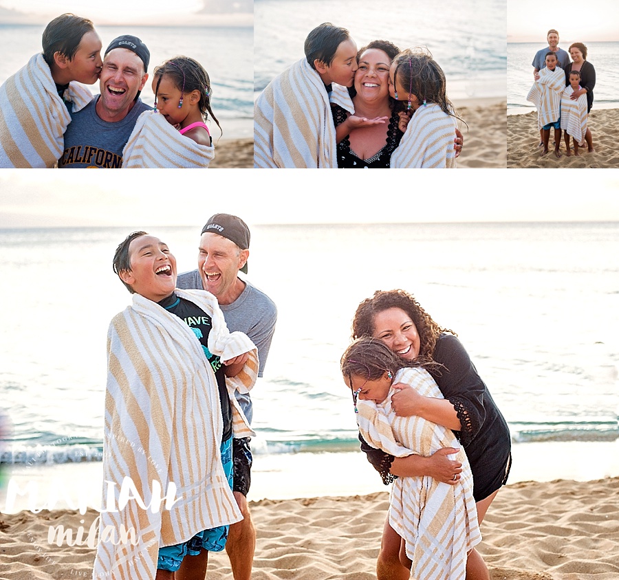 Mom and Dad and the Beach