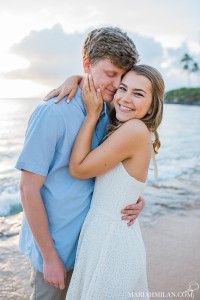 Snuggles at the beach
