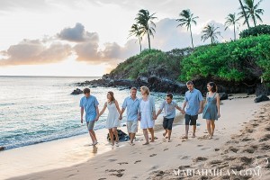 Sunset Walk Together at Kapalua