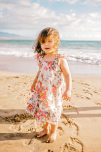 let go and feel the sand for the first time