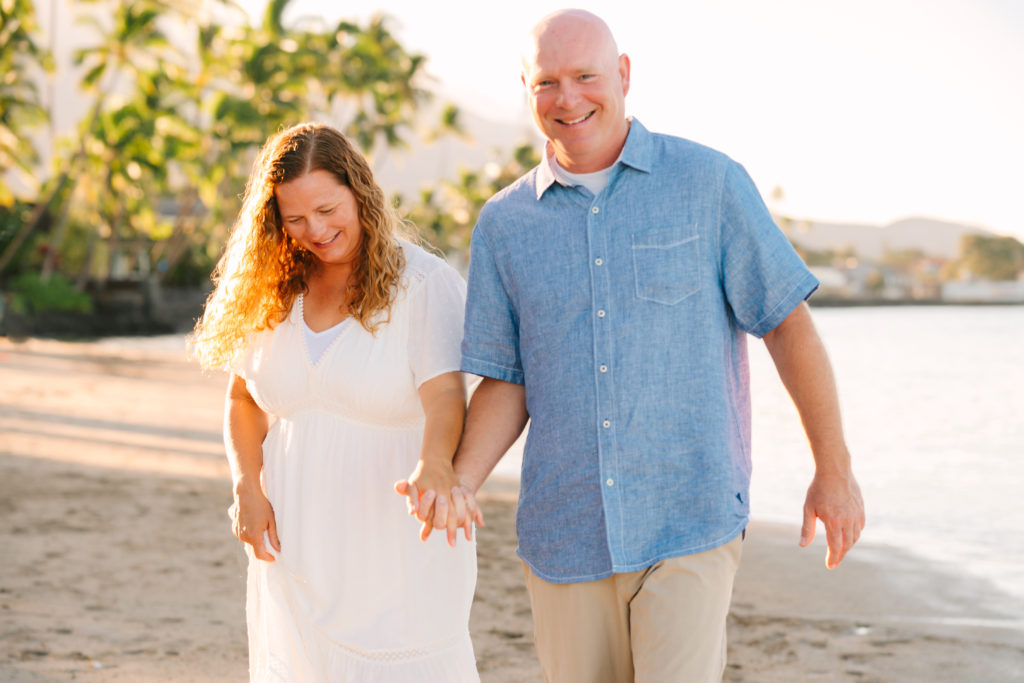 Sunrise Photography of a Beautiful and Sweet Family