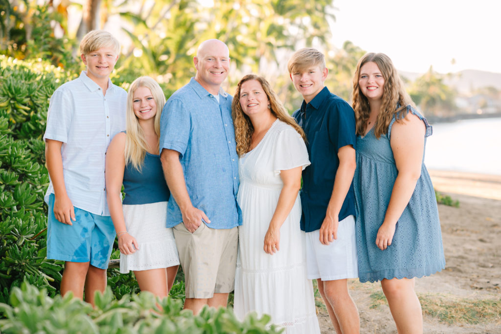 Sunrise Photography of a Beautiful and Sweet Family