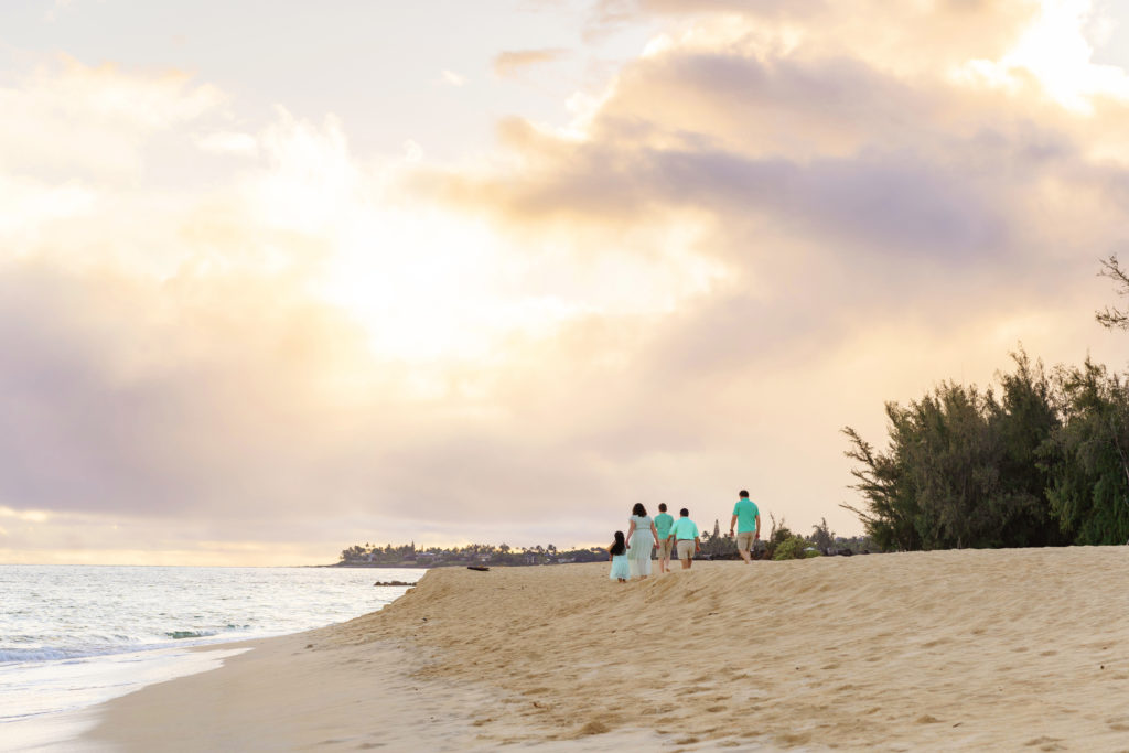 G Family's Sunrise Photography at Baldwin Beach, Maui