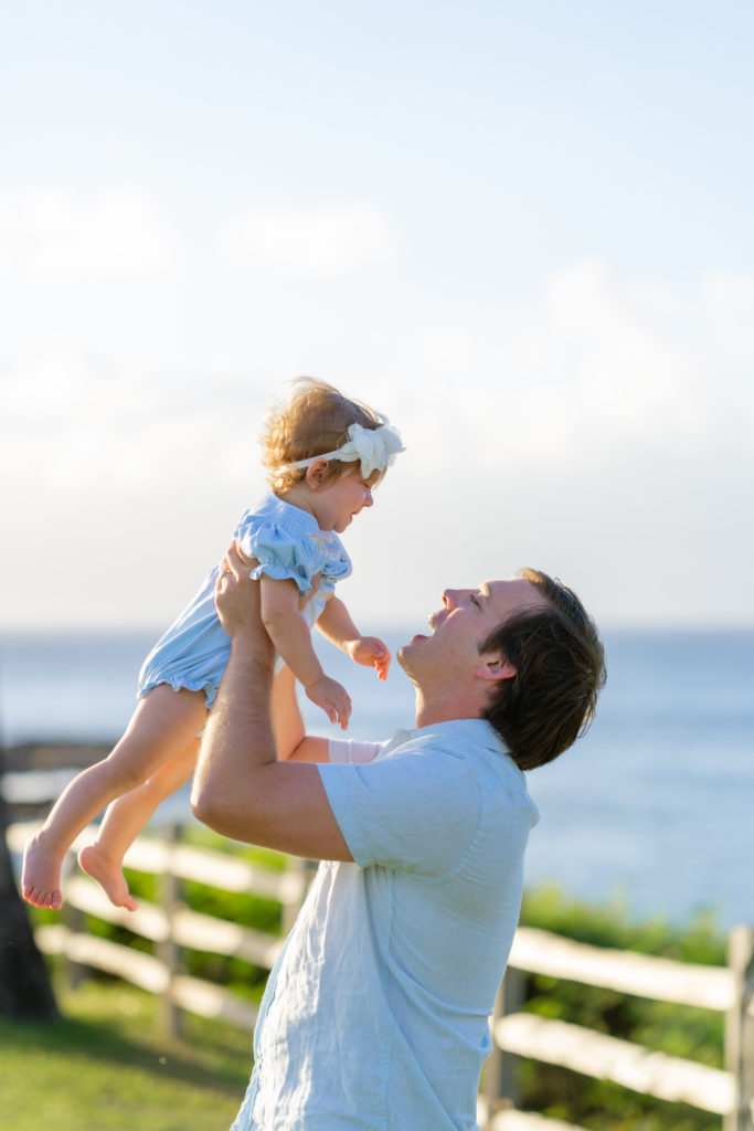 Sunset Family Photography at Kapalua Bay